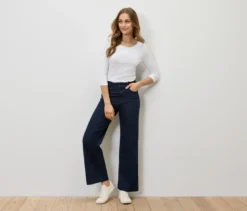 Wide Leg Jeans – Fit »Viki«, rinse