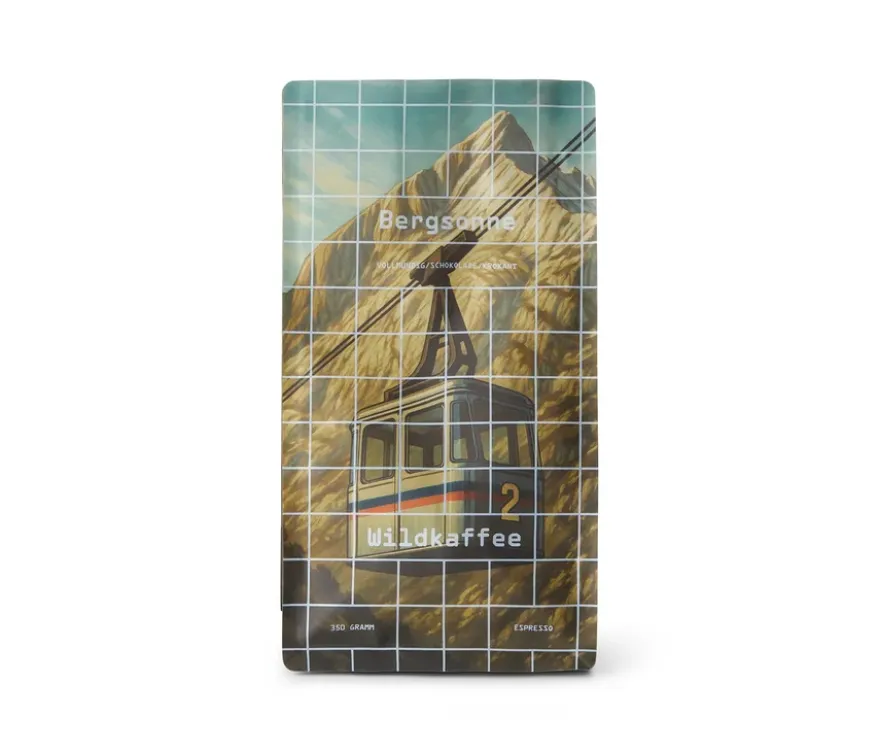 Wildkaffee - Bergsonne Espresso - 350 g Ganze Bohne