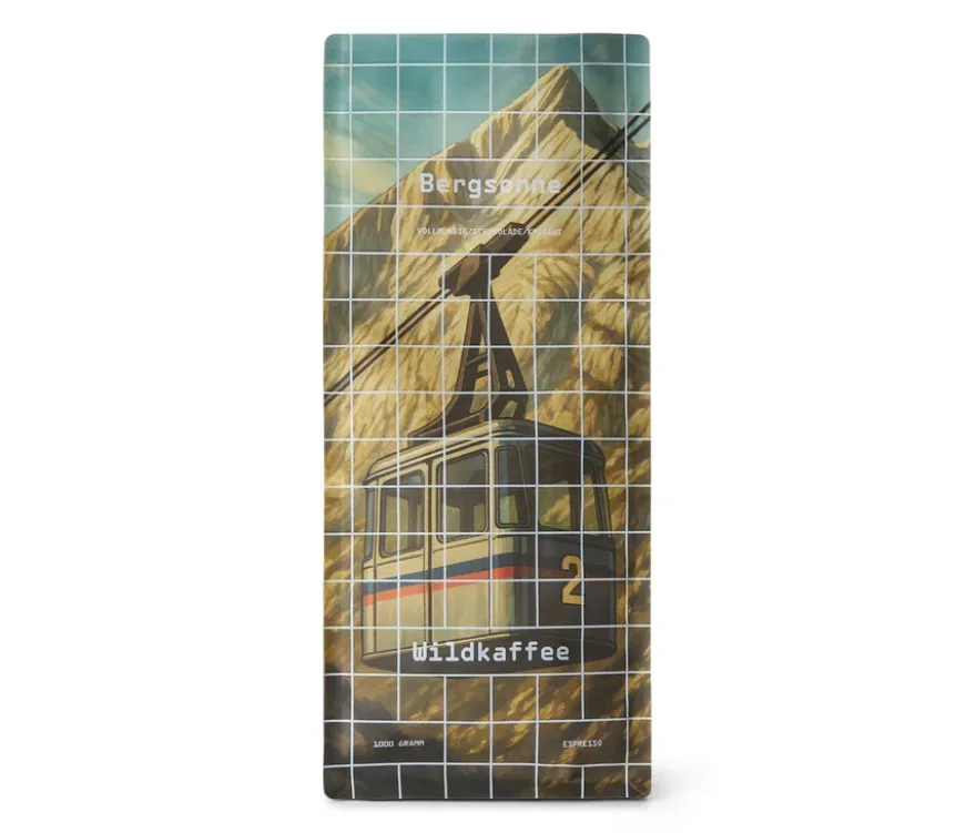 Wildkaffee - Bergsonne Espresso - 1 kg Ganze Bohne