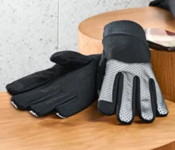 Windprotection-Handschuhe mit Reflektorbesatz