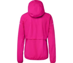 Windprotection-Laufjacke, neonpink