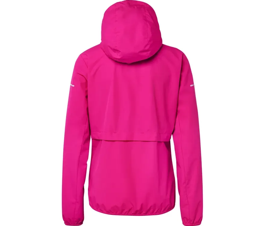 Windprotection-Laufjacke, neonpink