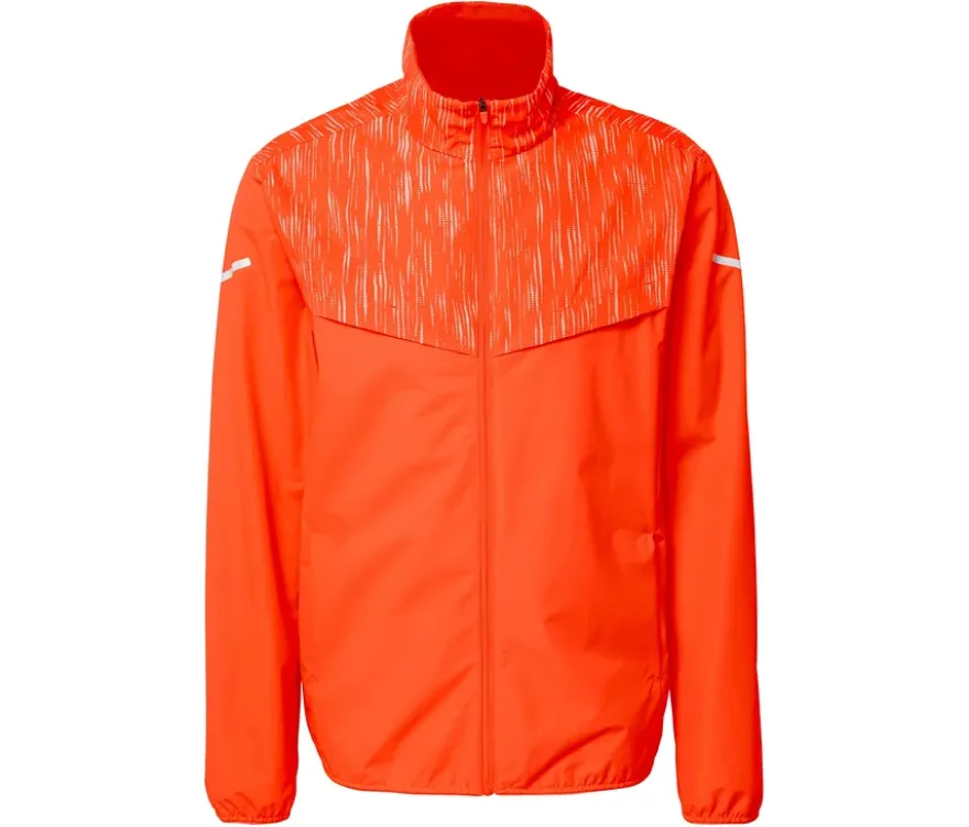 Windprotection-Laufjacke, neonorange