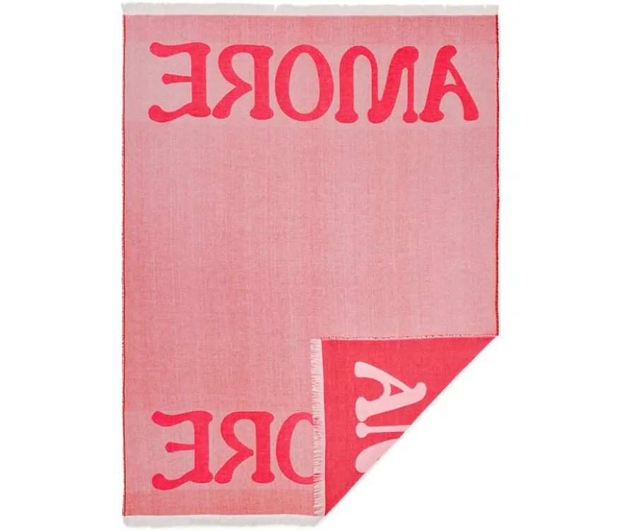 Wohndecke mit Fransen