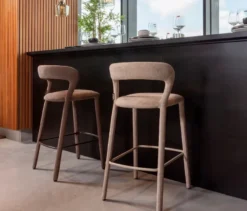 WOOOD Barhocker »Noble«, sand
