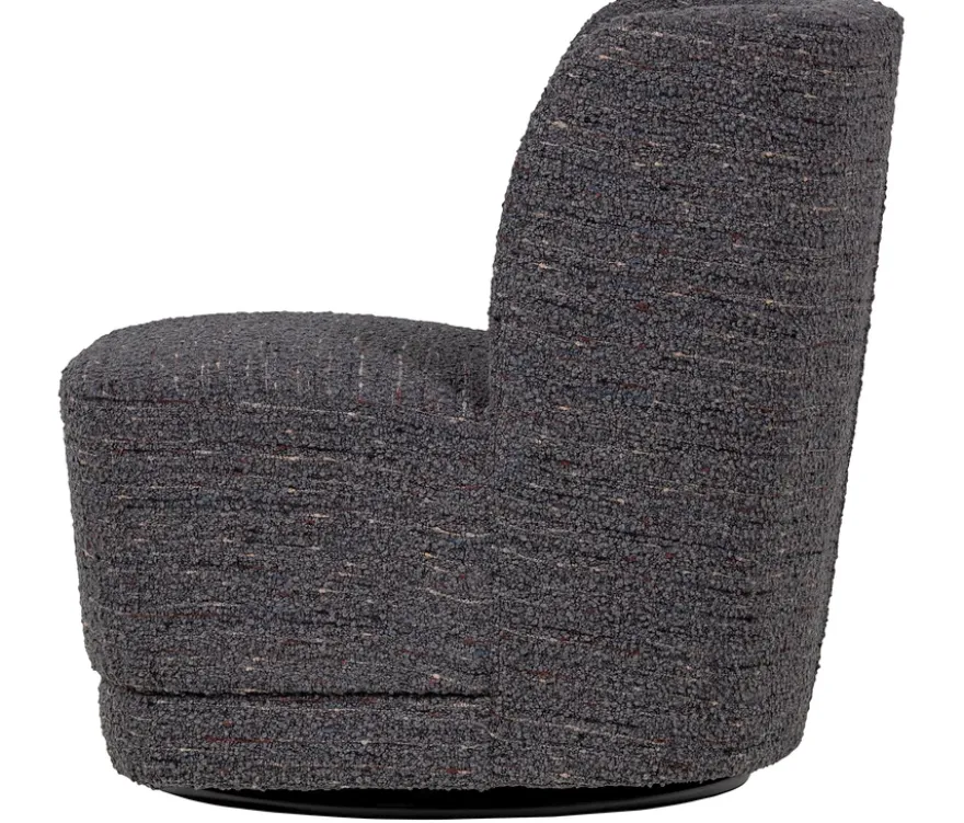 WOOOD Drehsessel »Atty«, grau meliert