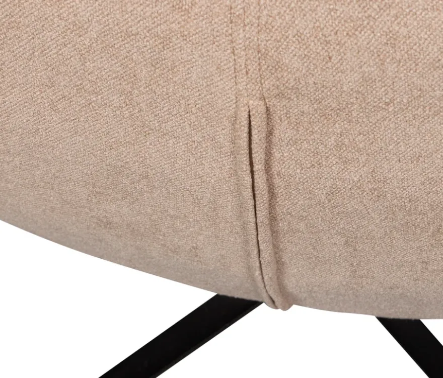 WOOOD Drehsessel »Maudi«, naturfarben