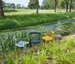 WOOOD 2 Gartenstühle, karamell