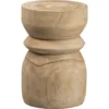 WOOOD Hocker »Bikkel«, Holz naturfarben