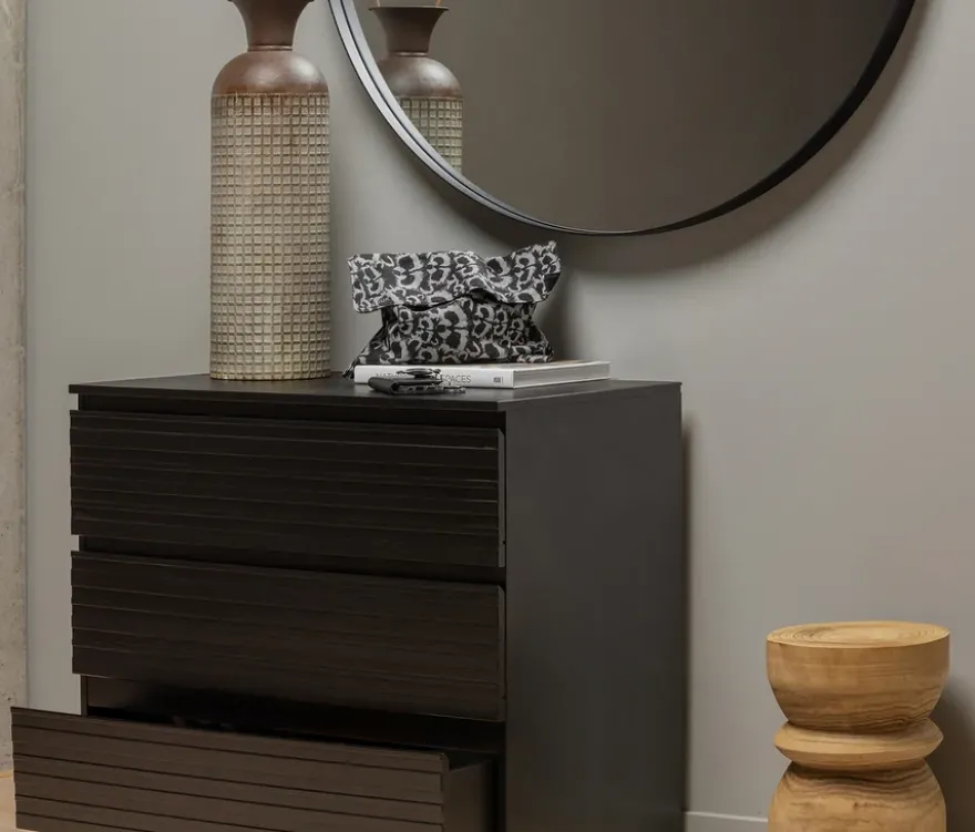 WOOOD Hocker »Bikkel«, Holz naturfarben