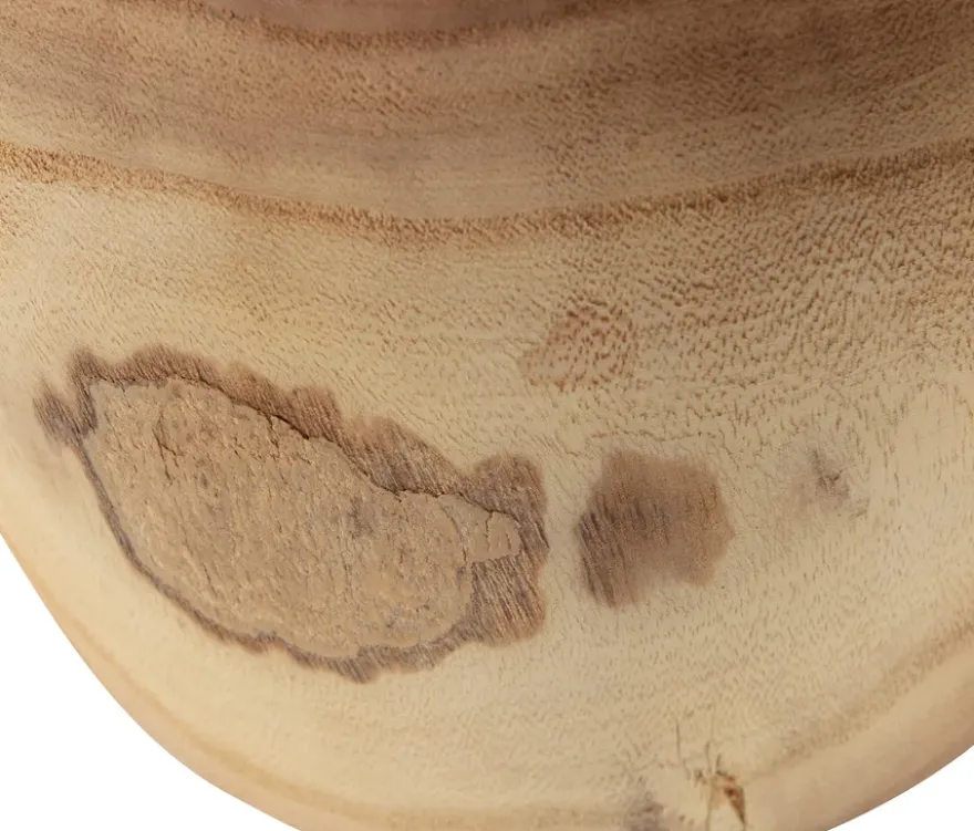 WOOOD Hocker »Bikkel«, Holz naturfarben