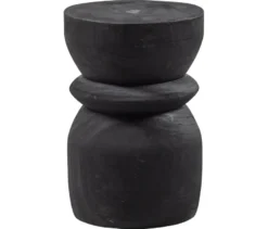 WOOOD Hocker »Bikkel«, schwarz