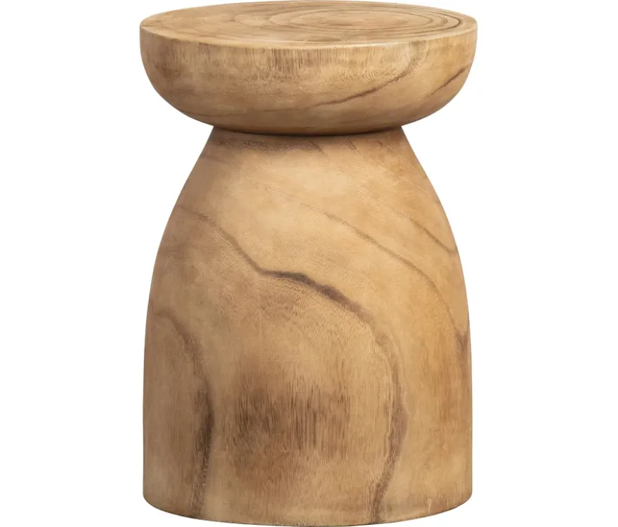 WOOOD Hocker »Bink«, Holz naturfarben