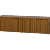WOOOD Metall-TV-Schrank »Level«, honiggelb