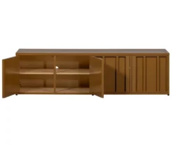 WOOOD Metall-TV-Schrank »Level«, honiggelb