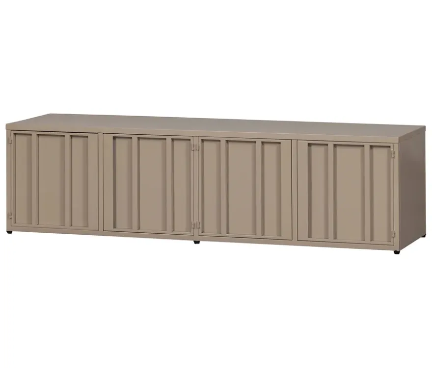 WOOOD Metall-TV-Schrank »Level«, sand