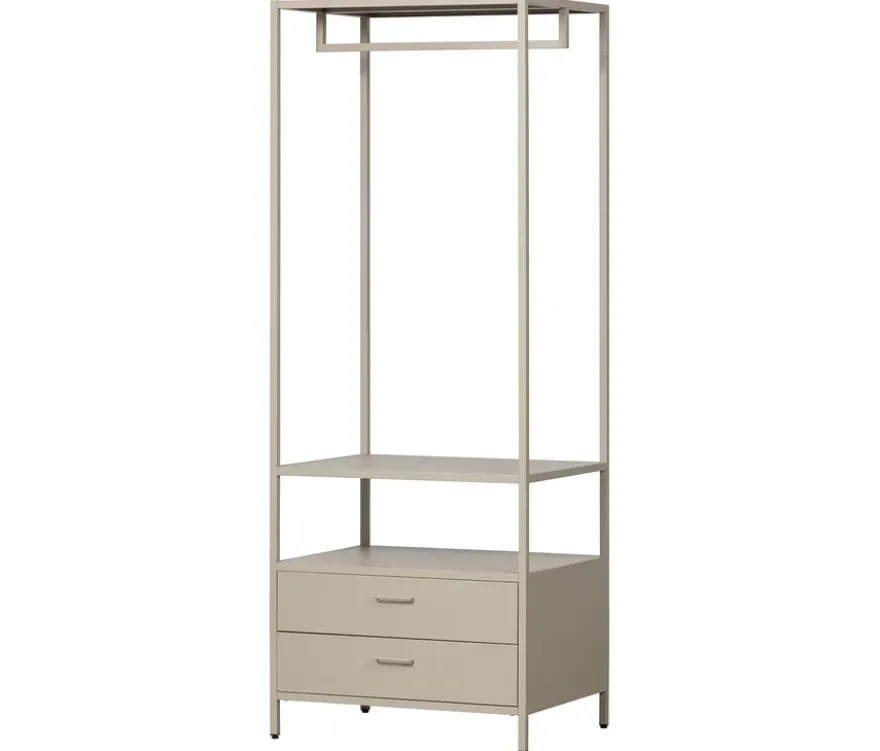 WOOOD offener Metall-Kleiderschrank »Ferris«, 70 cm