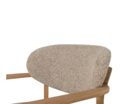 WOOOD Sessel »Udar« mit Holzrahmen, naturfarben