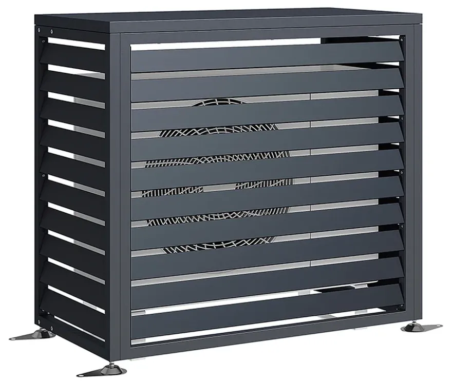 Wärmepumpenabdeckung, ca. 100 cm, anthrazit