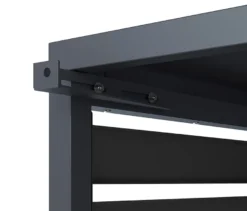 Wärmepumpenabdeckung, ca. 100 cm, Holzoptik