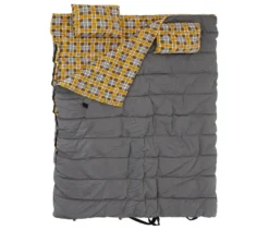 XXL-Doppelschlafsack mit integrierten Kissen