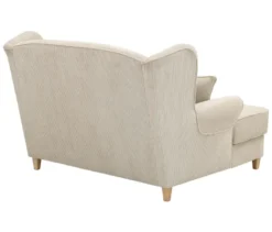 XXL-Ohrensessel »Harvard« in Cordstoff, beige