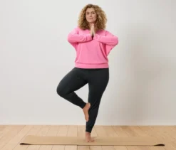 Yogashirt, pink