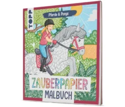 Zauberpapier Malbuch »Pferde und Ponys«