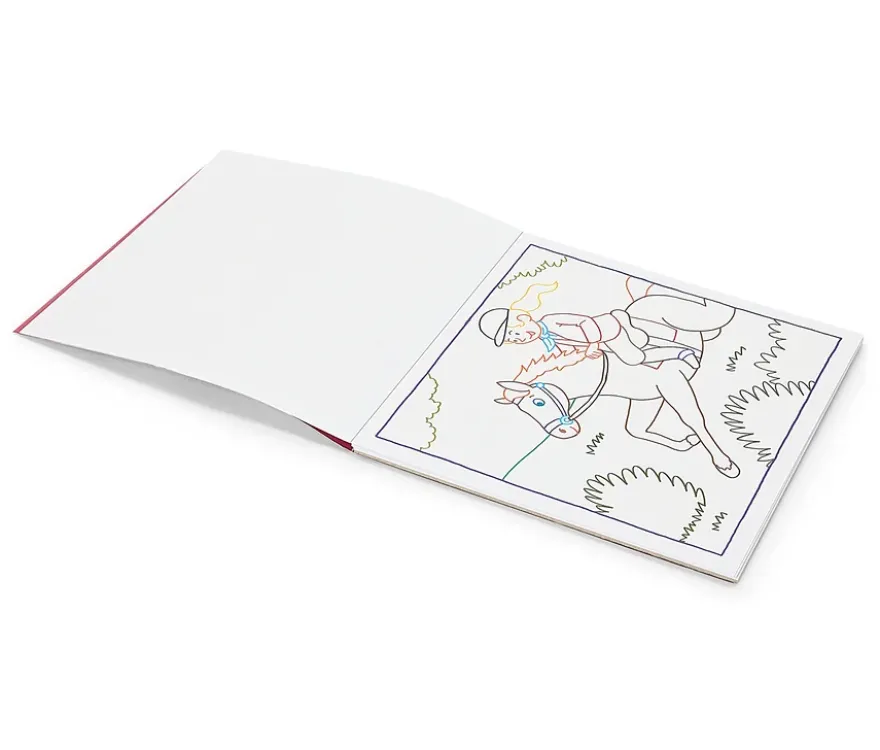 Zauberpapier Malbuch »Pferde und Ponys«