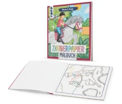 Zauberpapier Malbuch »Pferde und Ponys«