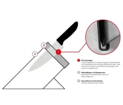 ZWILLING PRO Messerblock, selbstschärfend, 7-teilig