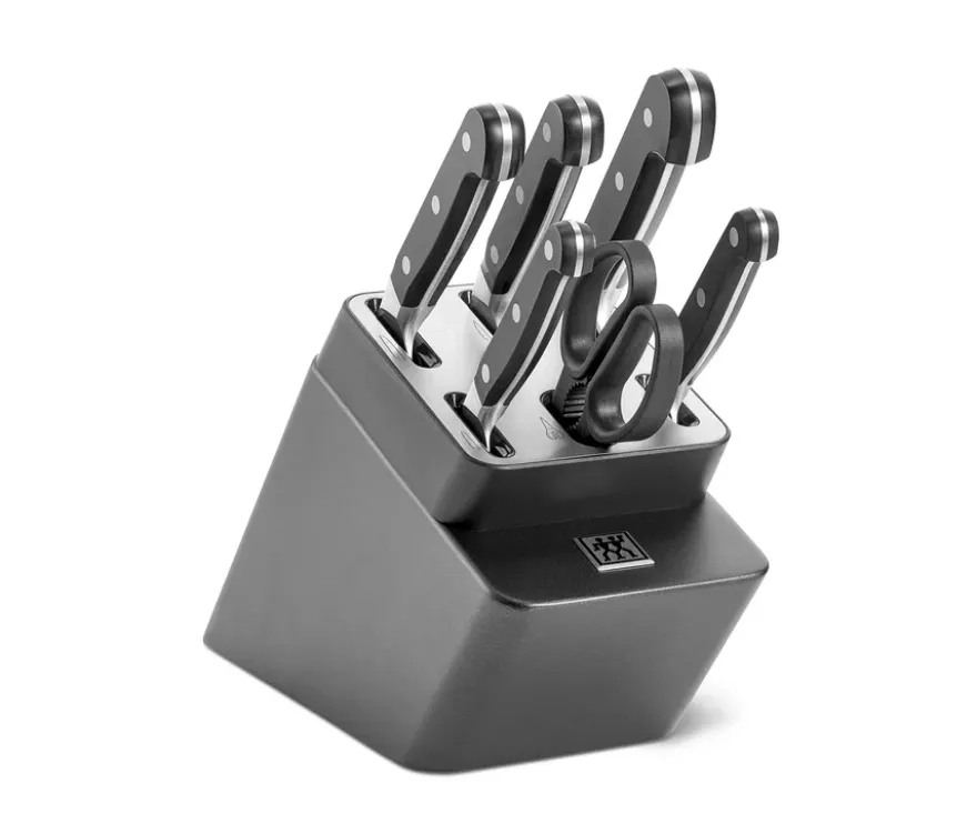 ZWILLING PRO Messerblock, selbstschärfend, 7-teilig
