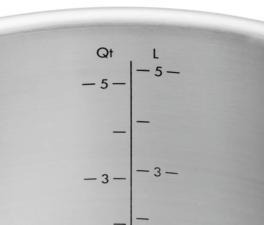 ZWILLING PURE Edelstahl-Kochgeschirr-Set, 5-teilig, grau