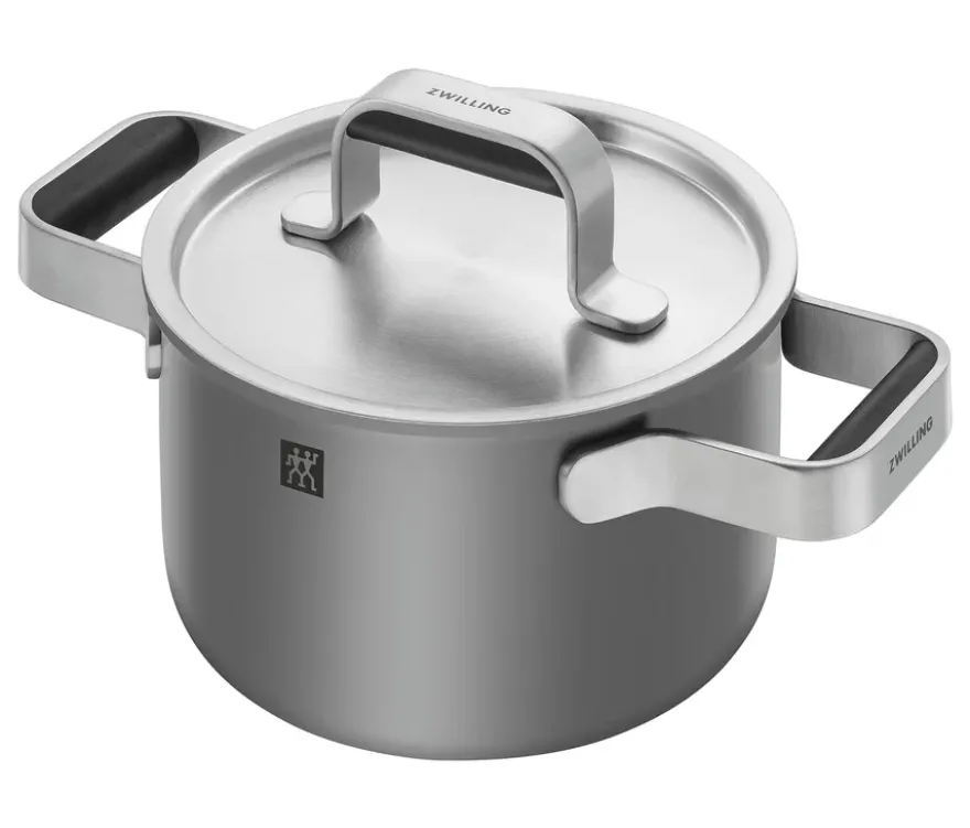 ZWILLING PURE Edelstahl-Kochgeschirr-Set, 5-teilig, grau