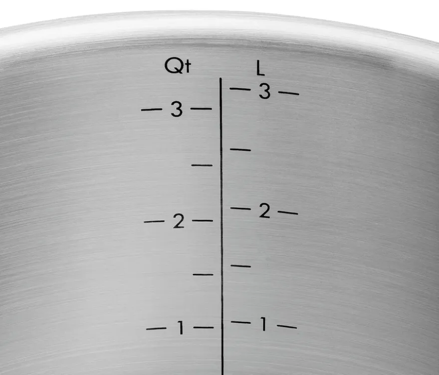 ZWILLING PURE Edelstahl-Kochgeschirr-Set, 5-teilig, grau
