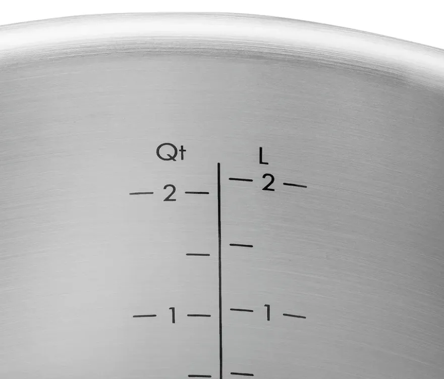 ZWILLING PURE Edelstahl-Kochgeschirr-Set, 5-teilig, grau