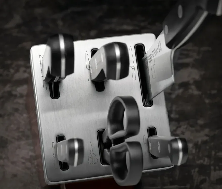 ZWILLING Selbstschärfender Messerblock »Gourmet«